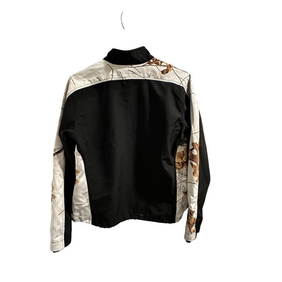 ✌️ 2/$40 ✌️ Realtree Colors Womens Camo Softshell Jacket With Zip Pocket sz M - Picture 6 of 8